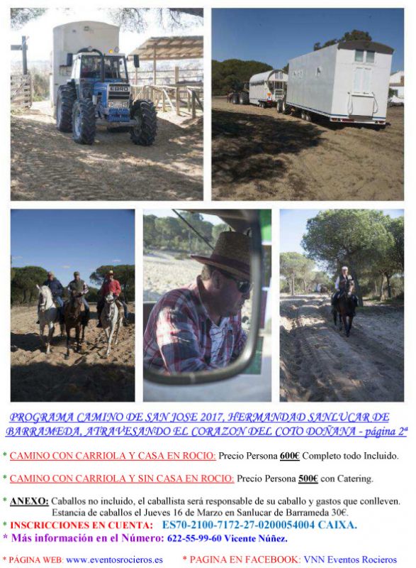 Peregrinacion Camino de San Jose 2017 Pagina 2ª