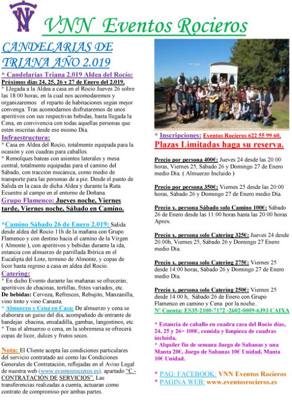 Candelarias de Triana 2019