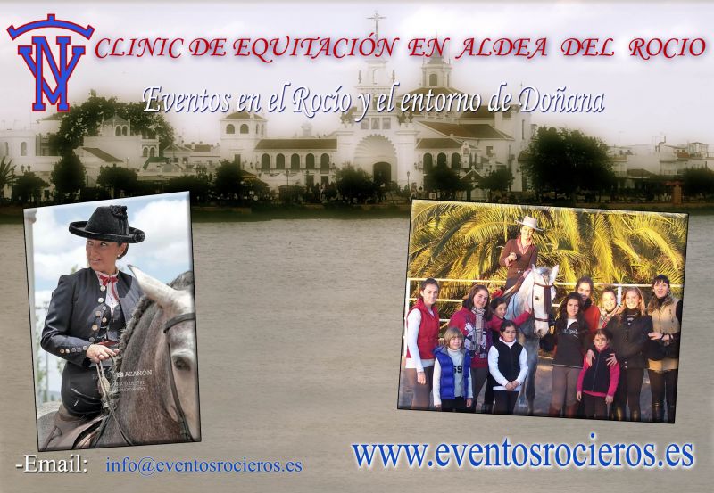 Clinic de Equitación en Aldea del Rocío. Principios Básicos para Amazonas