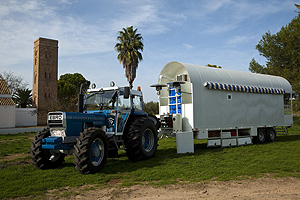 Alquiler carriola con tractor